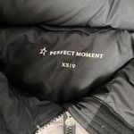 Perfect Moment Queenie Down Coat Jacket, Black Rainbow Size XS New w/Tag Photo 11