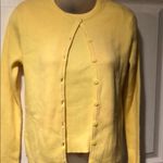 The Limited Twinset 2 Piece Sweater set ribbed Yellow cotton  S Vintage 90’s Photo 6