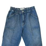 MOTHER SUPERIOR The Springy Ankle High Rise Straight Size 32 Cowboys Don’t Cry Blue Photo 2