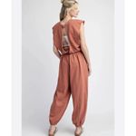 Free People Movement Miss Me Yet Oversized Jumpsuit One Piece Pink Size XL Photo 3