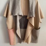 THML  Open Front Cardigan Sweater Oversized Small Big long Pockets Photo 6