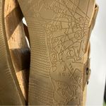 Bussola Fabia Strappy platform sandals tan brown leather women’s size 38 casual Photo 10