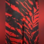DYI Vintage DIY red & black top transparent blouse size medium/large Photo 2