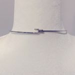 ASOS • Silver puff heart choker necklace Photo 1