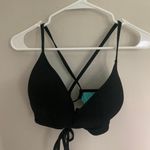 Shade & Shore Black Bikini Top Photo 0