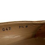 Salvatore Ferragamo Vintage  Off-White Leather Mid Heel Pumps Size 7.5 Photo 8