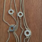 Bundle of 2 long necklaces and one bangel Gold Photo 2