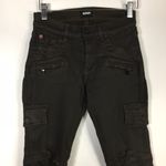Hudson Jeans  Colby Moto Cargo Skinny Green 25 Photo 8
