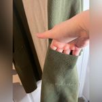 Time & Tru  Cotton Pockets Olive Green Duster Long Sleeve Open Cardigan Sz XXL Photo 10