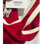 Reformation Joy one piece swimsuit in lipstick fior XL Photo 4