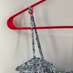 French Connection  Dress Size 4 Blue Floral Print Stillwater Mini NWT Coquette Photo 8