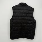 Sonoma  Black Quilted Puffer Vest Lightweight Womens Size Medium Outdoor Photo 8