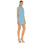 Amanda Uprichard  Dress Phillipe Pacific Blue Sz Med Wedding Guest Photo 1