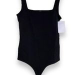 BP Womens Bodysuit Sz XXS Black Square Neck Thong Tank Nordstrom NEW Solid Photo 0