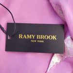 Ramy Brook NWT  Reina Ruched Metallic Jacquard Mini Dress Size 6 Photo 6