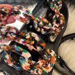 Coach Wavy Dinky Bag Crossbody Black Croc Embossed Coachtopia Leather Purse NWT Photo 3