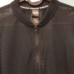 Victoria's Secret Victoria Secret Sport Mesh Full Zip Jacket Black Size Small‎ EUC Photo 0