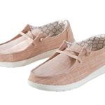 Hey Dude Women’s Wendy Sparkling Rose Gold Shoes Size 7 Photo 9