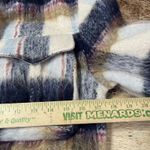 Avec Les Filles  Brushed Plaid Cropped Trucker Jacket Small NWT Photo 5