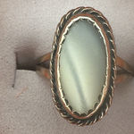 Beautiful Sam P Sterling Silver 925 Mother of Pearl Ring Size 3.5 Photo 0