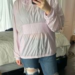 Athleta Women’s Small Dispatch Anorak Lilac Water Repellent Pullover Photo 0