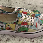 Vans  x Peanuts Charlie‎ Brown Snoopy Comic Book Sneakers 5.5 Women's 4 Mens Photo 0