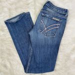 William Rast Belle Flare Snap Flap Pocket Stretch Denim Jeans Size 27 Photo 0