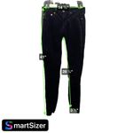 AG Adriano Goldschmied Adriano Goldschmied Black Velvet Jegging Super Skinny Fit, Size 29R Photo 3