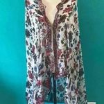 Cotton On  floral scarf with fringe bottoms Photo 0