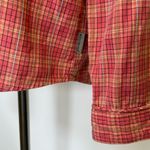 Woolrich ‘Katee’ Shirt Plaid Button Front 100% Cotton Women’s Size Medium Photo 4