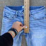 BKE Buckle  Stella 25 Low Rise Slim Fit Distressed Light Wash Capri Jeans ABK2127 Photo 7