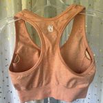 New Look Women's Peach Sports Bra Bike Shorts Activewear Workout Set Small Photo 3