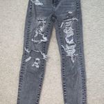 American Eagle Gray Ripped Jeans Photo 0