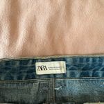 ZARA Cargo Denim Mini Skirt Photo 2