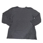 Talbots Navy/White Blue Striped Long Sleeve Top XL Photo 2