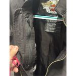 HARLEY DAVIDSON MOTORCYCLE RIDING Jacket Women's Size Large Black Photo 3