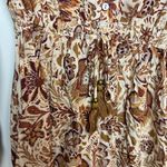 Olivaceous  Fall colors Size Small Romper Brown Cream Boho Photo 1