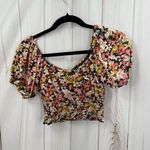 Billabong Women’s Small Floral Crop Top Photo 3
