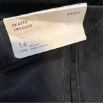 American Eagle  stretch skater trouser pants black wash wide leg size 14 32W NWT Photo 6