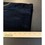 Chico's  Womens 2 US 12 Black Velvet Ankle Pants Pull On Preppy Career Holiday Photo 7