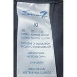 Seven7 Weekend Cutoff Denim Shorts Womens 10 Black Distressed Raw Hem Trendy Photo 4