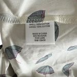 Modcloth - NWT Community Brunch Shirt Knee Length Ivory Umbrella Dress Sz M Photo 9