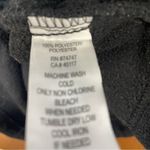 Natural Reflections Fleece Jacket Size Medium Black full zip mock neck Photo 5