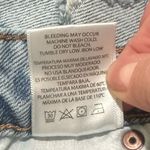 Hidden Truth Hurts Distressed Denim Women Shorts Sz M Boho Festival Beach Blue Size M Photo 5