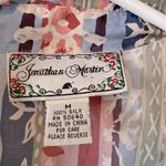 Jonathan Martin Johnathan Martin 100% Silk Sleeveless Blouse - Size M Photo 1