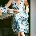 NIKIBIKI Watercolor Floral  Dress,size small NWT Photo 1