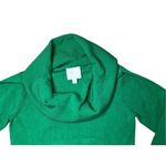 Anthropologie Ett:wa  Green Ribbed Knit Pullover Sweater SMALL‎ Yuppie Old Money Photo 3