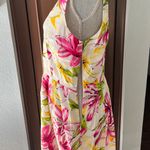 Scarlett Tropical Hibiscus Flower Sundress Photo 6