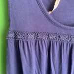 LC Lauren Conrad Lauren Conrad‎ Tank Top Blue Super Cute Size Large EUC! Photo 1