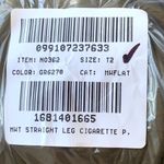 Madewell NWT  The Fairbanks Pant in Dark Olive Green NO362 Photo 10